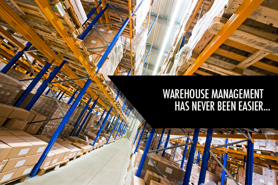Warehouse management has never been easier...